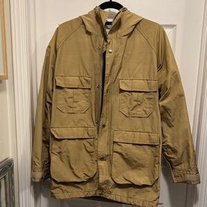 Vintage L.L. Bean Men's Brown Military Field Jacket